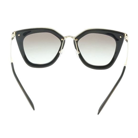Prada 0PR 53SS 1AB0A752 Black Full rim Cat Eye  Sunglasses - Picture 5 of 6